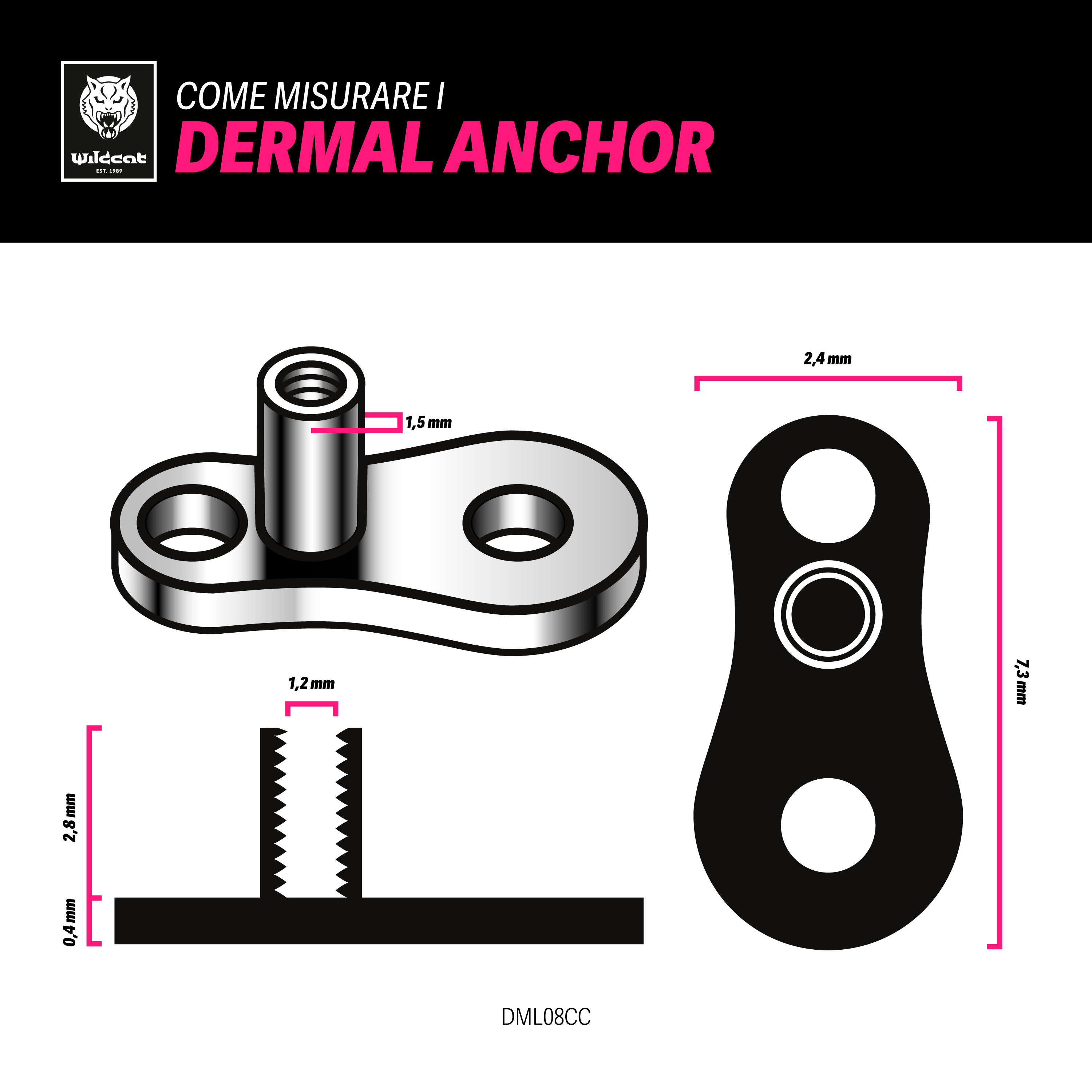 Come misurare i Dermal Anchor