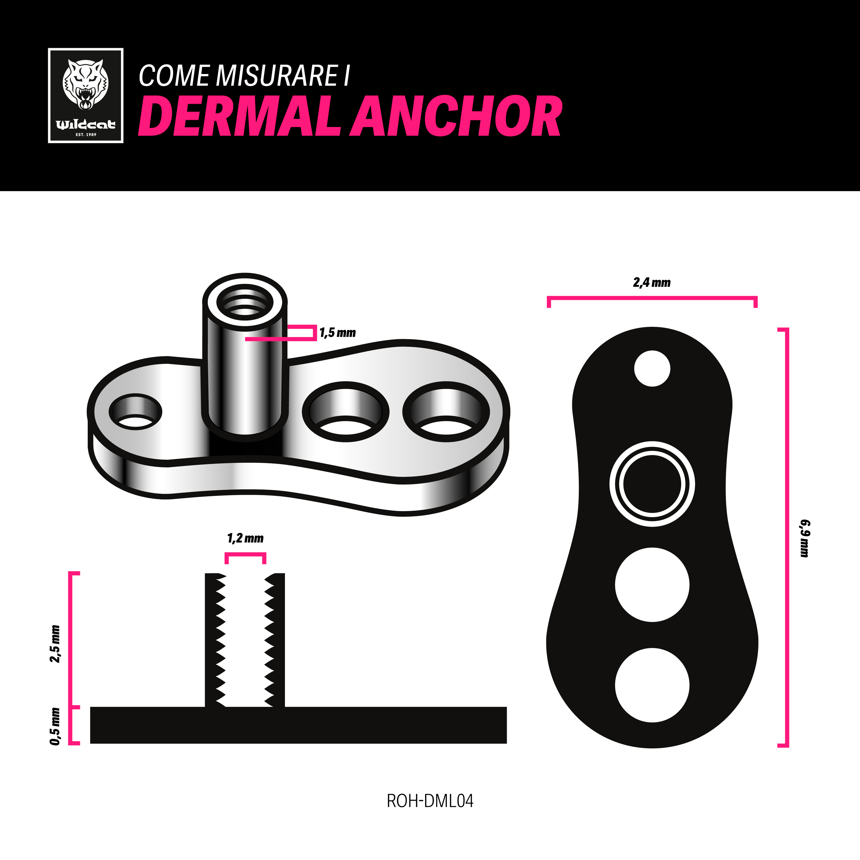 Come misurare i Dermal Anchor