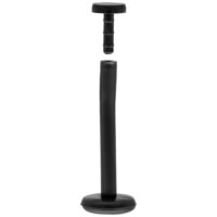 Bacchetta Base Push-Fit Nera su sfondo bianco
