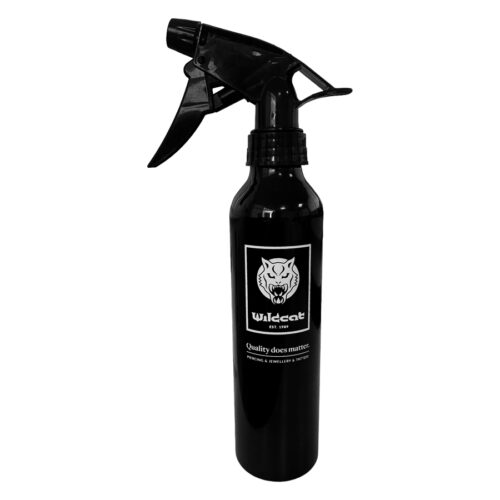 Spruzzatore Wildcat nero 300 ml su sfondo bianco