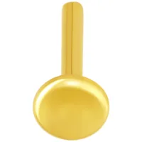 Brillante Labret Stud in Oro 14K su sfondo bianco