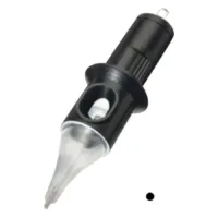 Testina ago nero Cheyenne Liner con 1 ago, 0.4 mm di spessore su sfondo bianco
