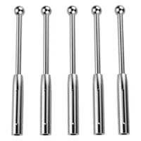 Cinque Edge Drive Pins argentati di Wildcat su sfondo bianco