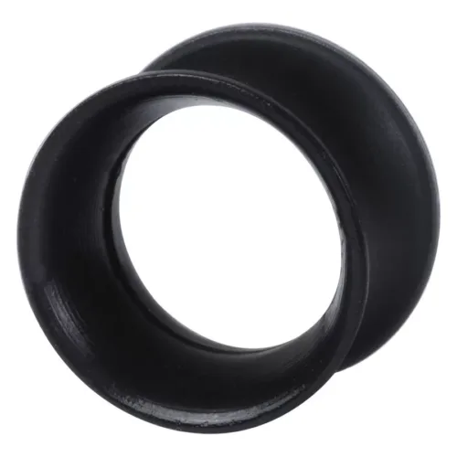 Kaos Softwear Skin Tunnel nero in silicone, dimensione 3,0 mm, su sfondo bianco