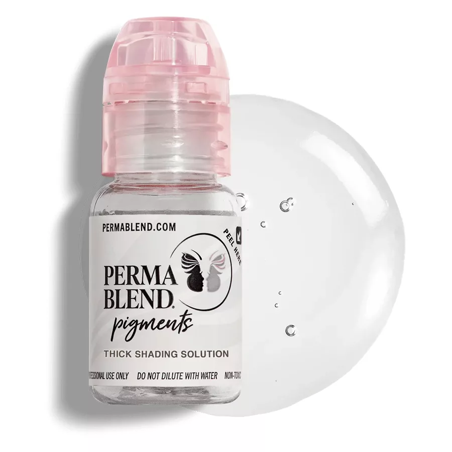 Perma Blend Luxe - Soluzione densa per sfumature 15ml Bottiglia Perma Blend Luxe con tappo rosa su sfondo bianco