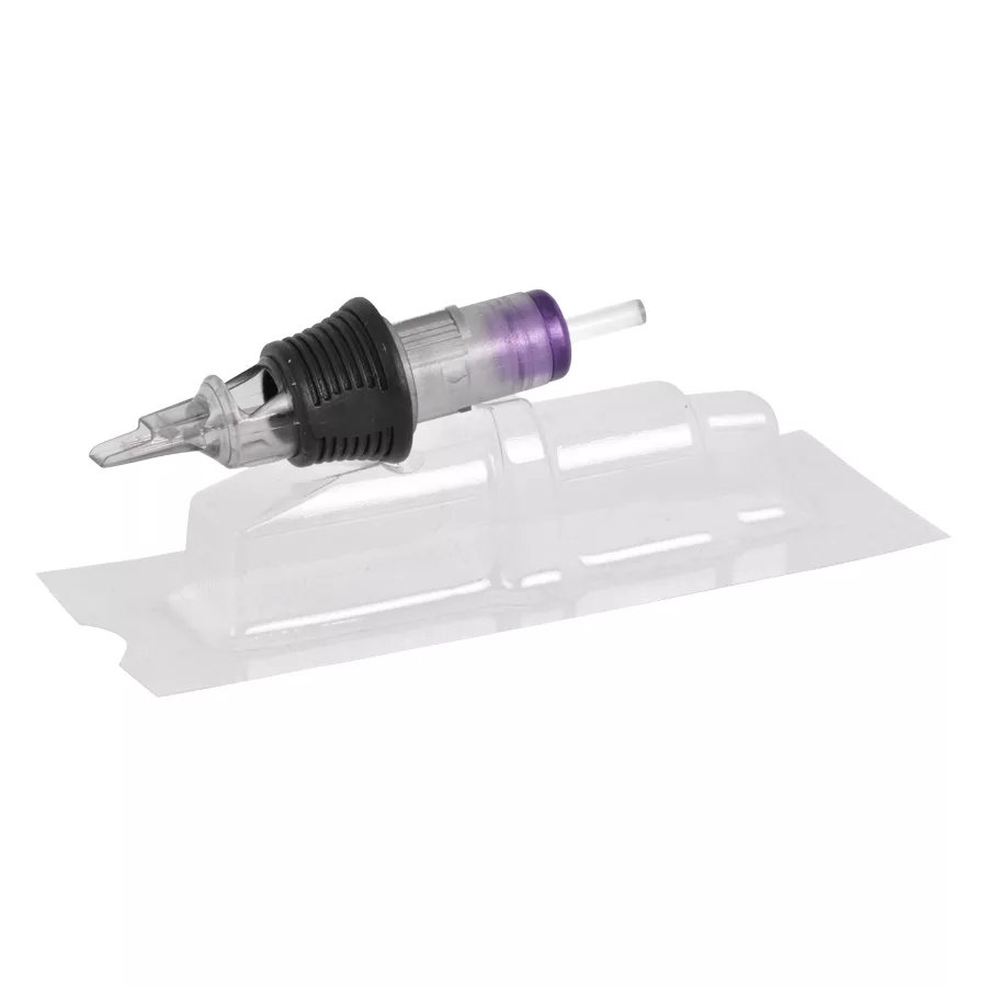 Cartucce per Tatuaggi Wildcat Magnum Cartuccia per tatuaggi Magnum trasparente su sfondo bianco