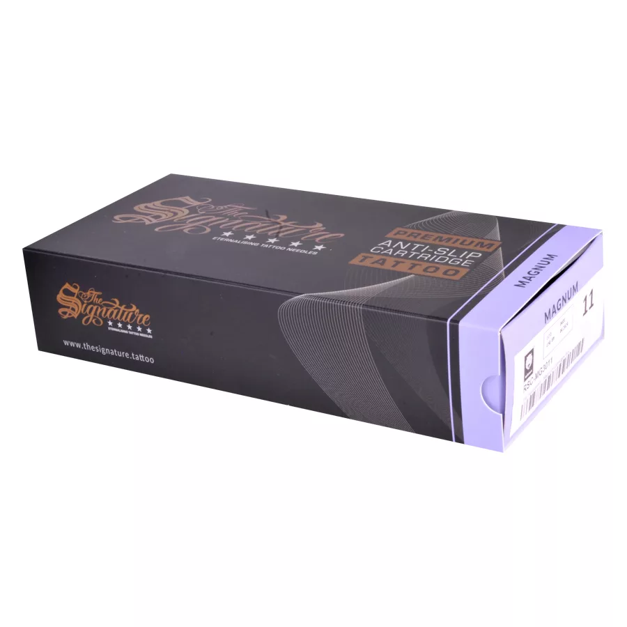 Cartucce Magnum 20 pz di Wildcat Confezione nera delle Cartucce Magnum di Wildcat su sfondo bianco