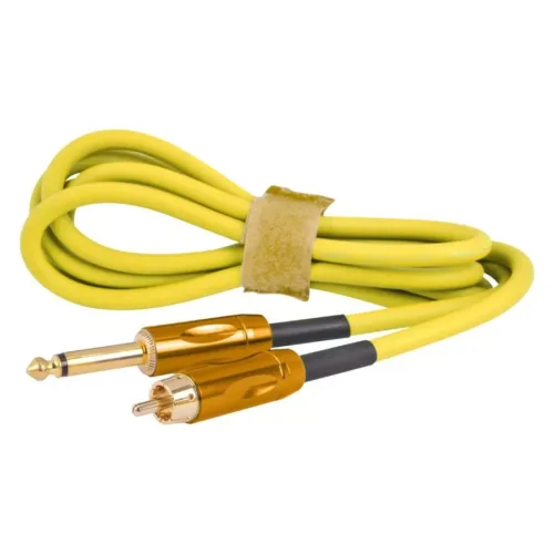 Clipcord RCA giallo The Signature in silicone