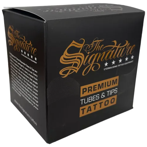 Confezione nera del tubo in gomma dura Wildcat con scritta dorata