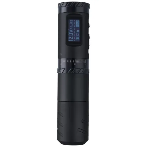 Macchina per tatuaggi wireless EP101 nera con display digitale
