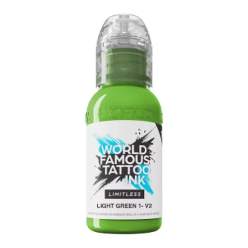 Inchiostro tattoo Limitless Light Green 1 V2 - World Famous Ink