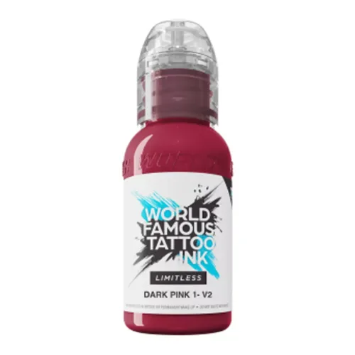 Inchiostro tattoo Limitless Dark Pink 1 V2 - World Famous Ink