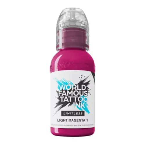 Inchiostro tattoo Limitless Light Magenta 1 V2 - World Famous Ink