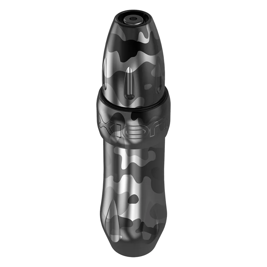 Xion Pen Urban Camo in grigio Xion Pen Urban Camo grigio con motivo mimetico su sfondo bianco