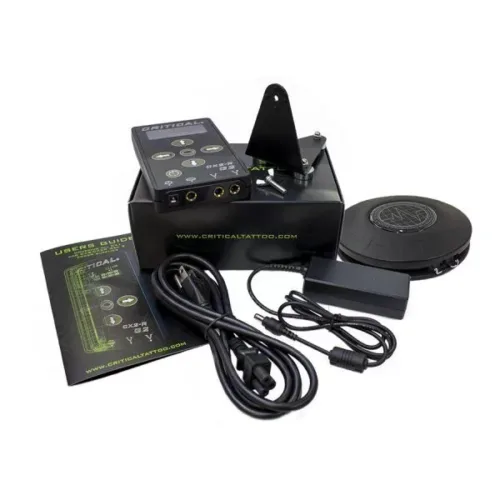 Critical Tattoo Kit Power Unit wireless e pedale