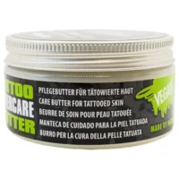 Barattolo di Believa Tattoo Butter 35ml con etichetta verde e nera su sfondo bianco