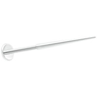 Spingibile in argento 1,2mm su sfondo bianco