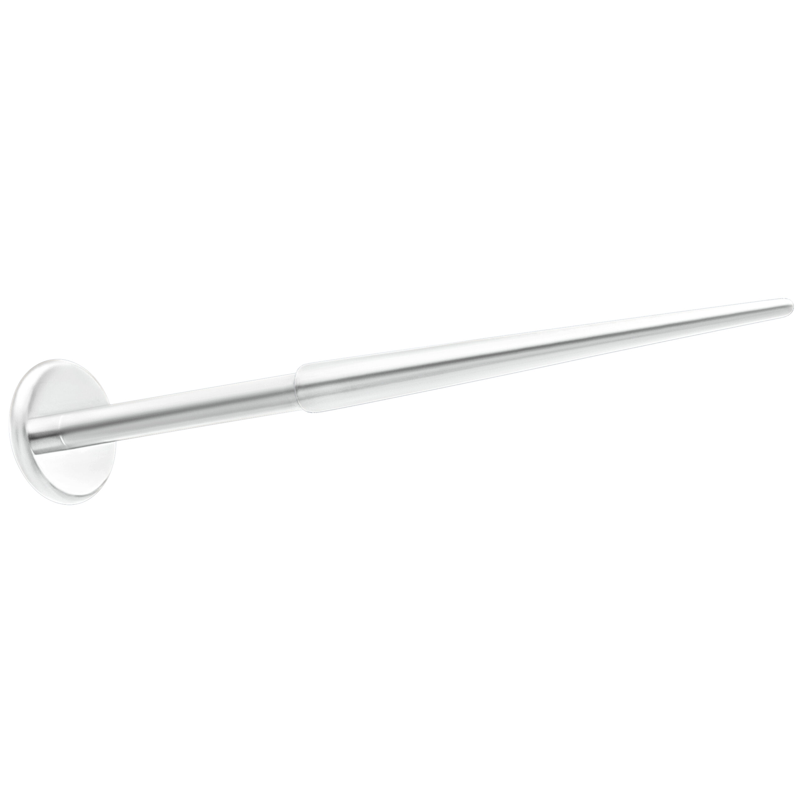 Spingibile in argento 1,2mm su sfondo bianco