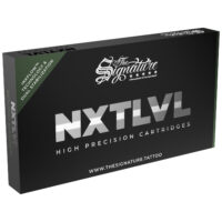 Wildcat Signature Aghi per Tatuaggi Confezione 10 Pz Scatola nera con scritta argento 'NXT LVL' e 'The Signature' su sfondo bianco
