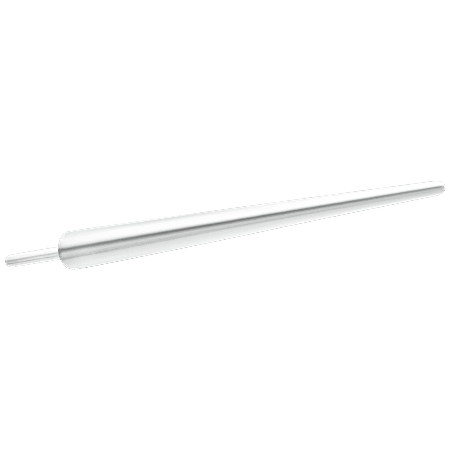 Spina di Inserimento Push-Fit Argento 1.2mm Spina di inserimento in titanio argento con spessore di 1.2mm su sfondo bianco