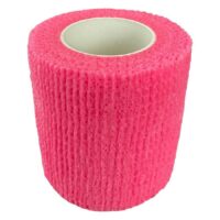 Fascia Grip rosa, non tessuta, su sfondo bianco