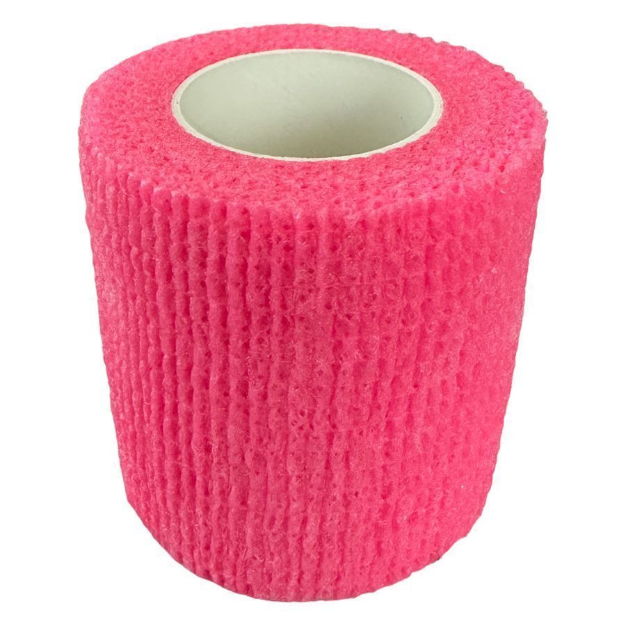 Fascia Grip rosa, non tessuta, su sfondo bianco