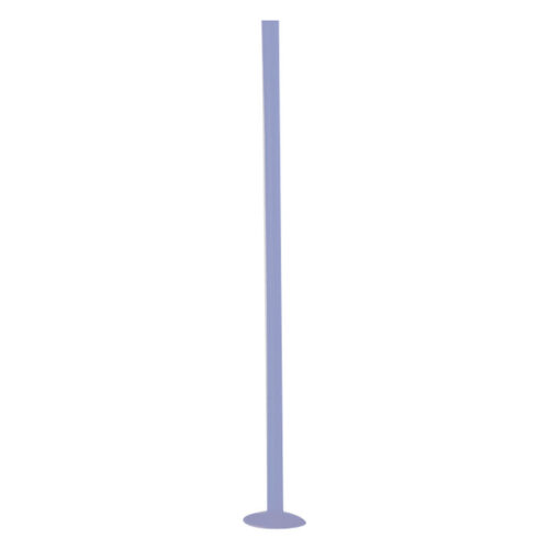 Lungo Bioplast Micro Stem blu scuro, 1,2 mm di spessore, 45 mm di lunghezza, su sfondo bianco