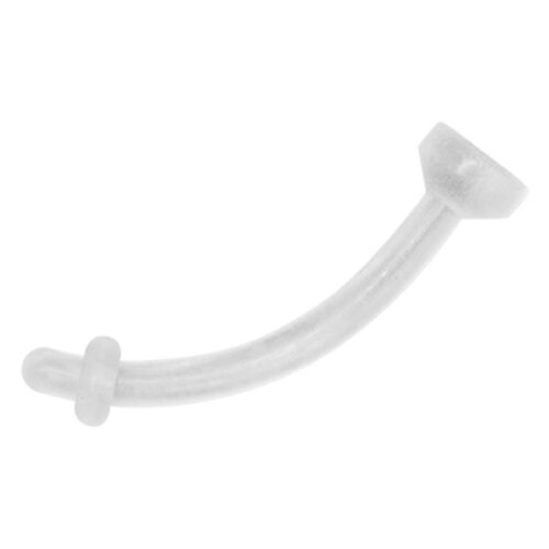 Retainer trasparente 1.6mm su sfondo bianco