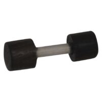 Finto plug in legno nero 4,0 mm Finto plug in legno nero di 4,0 mm su sfondo bianco