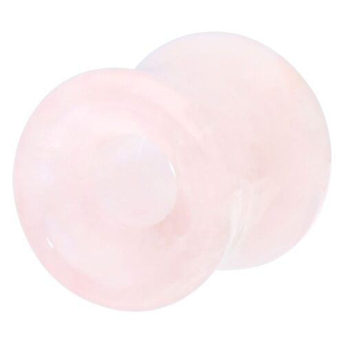 Tunnel rosé in pietra di 8,0 mm su sfondo bianco