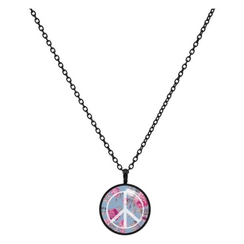 Peace Roses Blue Necklace