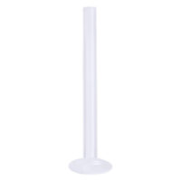 Labret Stab in PTFE trasparente di Wildcat su sfondo bianco