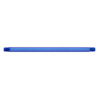 Piercing bar dritto in titanio blu scuro, lungo 25mm, spesso 1,6mm