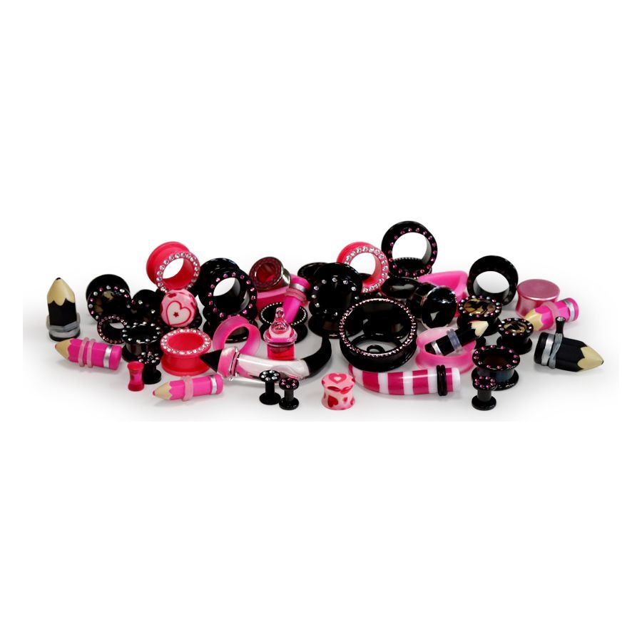 Pink Black Set Pink Black Set