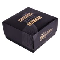 Pedale Wildcat 360 nero e oro in una scatola nera con scritta dorata