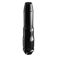 Macchina per tatuaggi nera FK Irons Microbeau Apollo su sfondo bianco