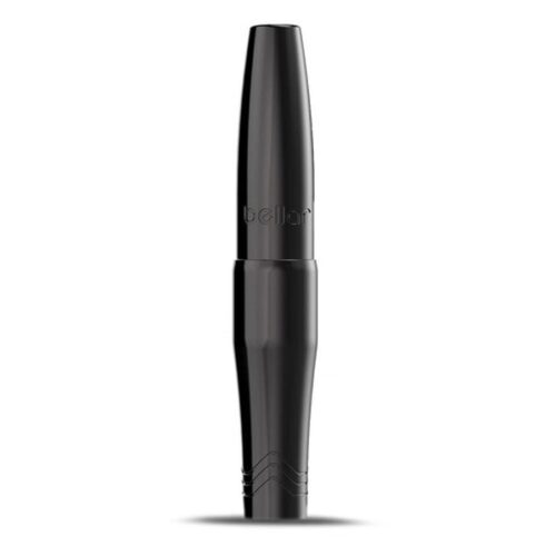 Macchina per tatuaggi nera FK Irons Microbeau Bellar su sfondo bianco