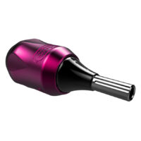 Rosa Darklab Click Ergo 32 MM Griff auf weißem Hintergrund
