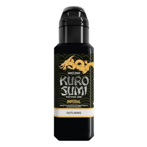 Bottiglia di Kuro Sumi Imperial Outlining Tattoo Ink, nero, 44ml