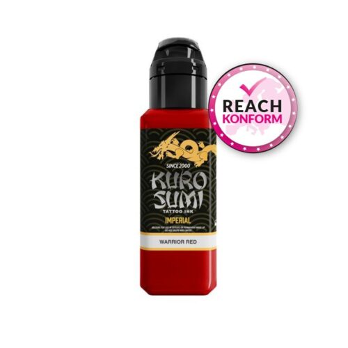 Bottiglia di inchiostro rosso Kuro Sumi con logo Reach Conform