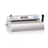 MELAseal 200 sigillatrice in acciaio inox MELAseal 200 sigillatrice in acciaio inox argentato su sfondo bianco