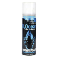 Flacone di schiuma per la cura dei tatuaggi H2Ocean 59 ml su sfondo bianco