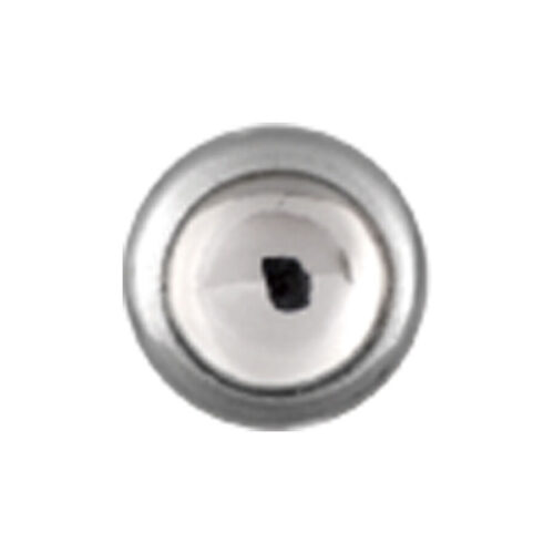 Sfera Clip-In brillante in acciaio