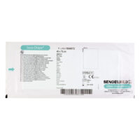 Telo sterile confezionato 45x75 cm di Sengewald su sfondo bianco