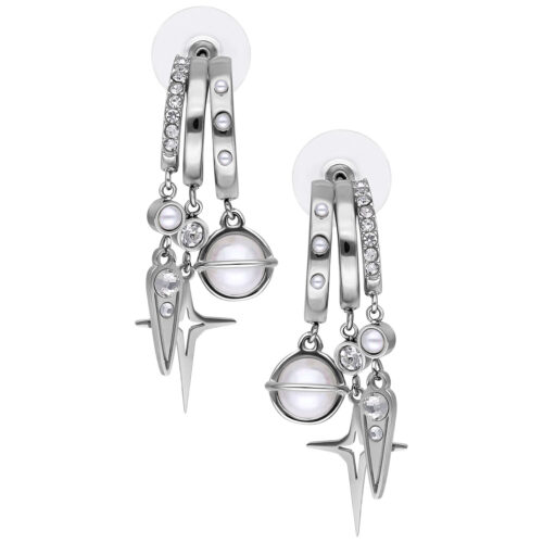 Synthetic Pearl Starlight Statement Earstuds