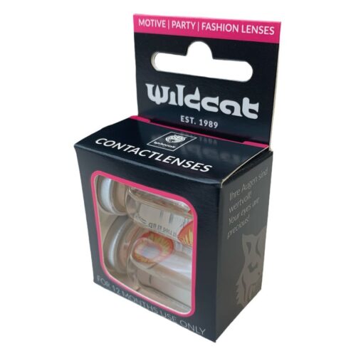 Confezione delle lenti a contatto Ork Eye di Wildcat con finestra trasparente