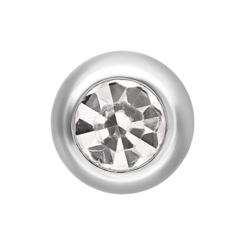 Sfera cristallo in acciaio per filetto esterno<!--5e5e709eb29aa-->