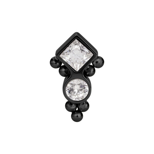 Push Fit Bubble Ornament Attachment - Nero