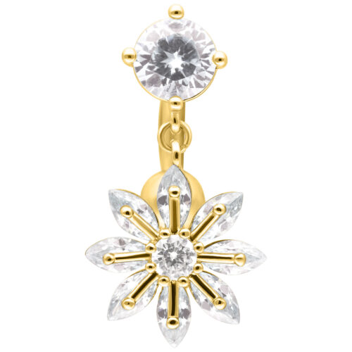 Dangling Flower Bananabell - Oro, 12,0 mm