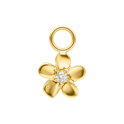 Piercing Charm Flower - Oro